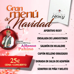 Cena Navidad Roxy